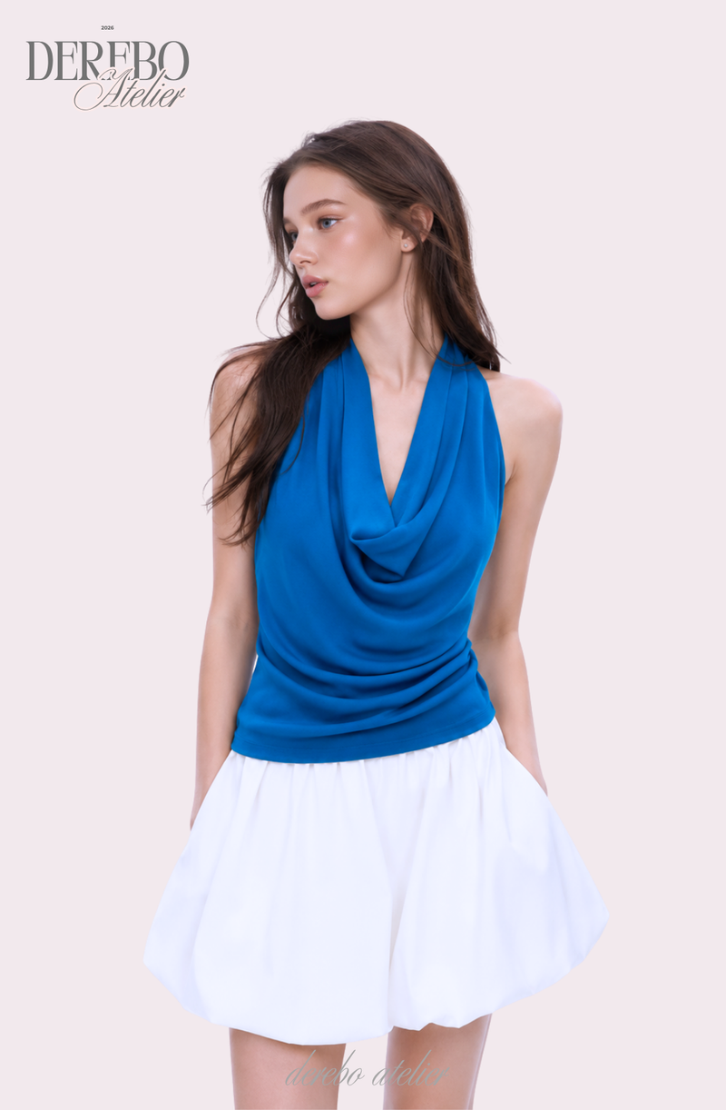 muse soft halter sleeveless top