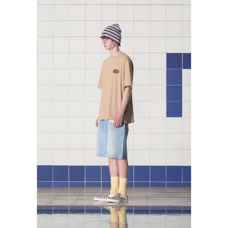 SYMBOL LOGO T SHIRT / BEIGE