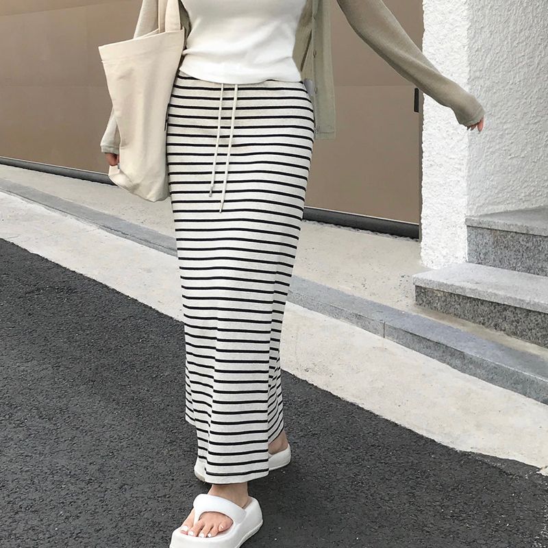 BEIDELLI（ベイデリー）の「[MADE] Maxi-Striped Long Skirt（Skirts）」