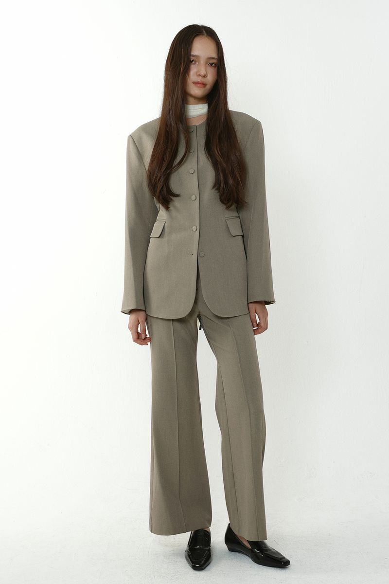 LE LINE JACKET_BEIGE