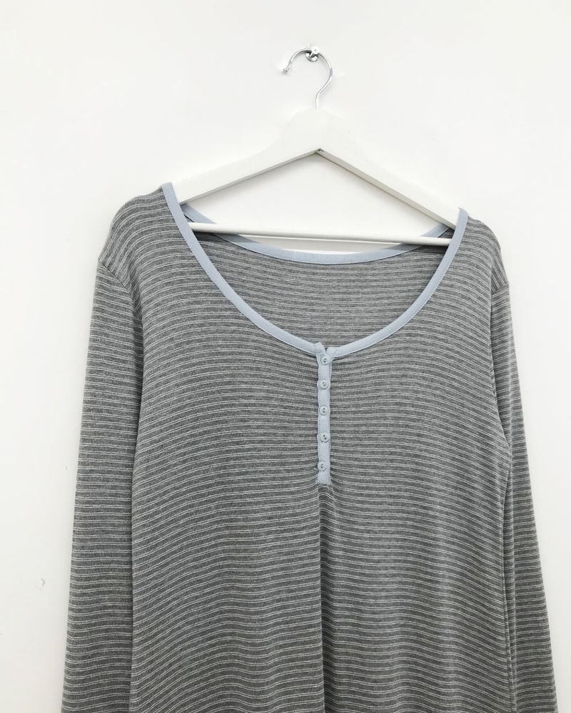 Scandi striped dress (3color)