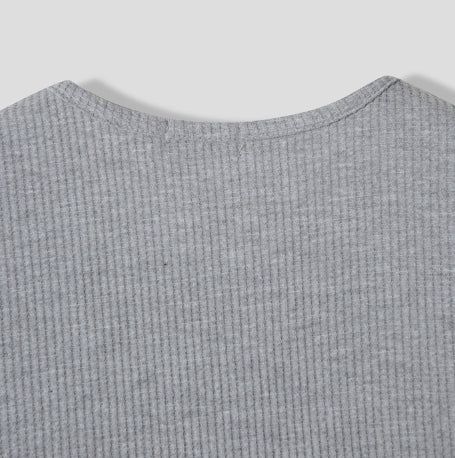 Rivet Pocket Ribbed Sleeveless