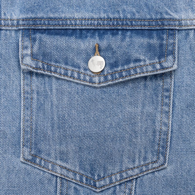 LOOSE FIT DENIM VEST code 21013