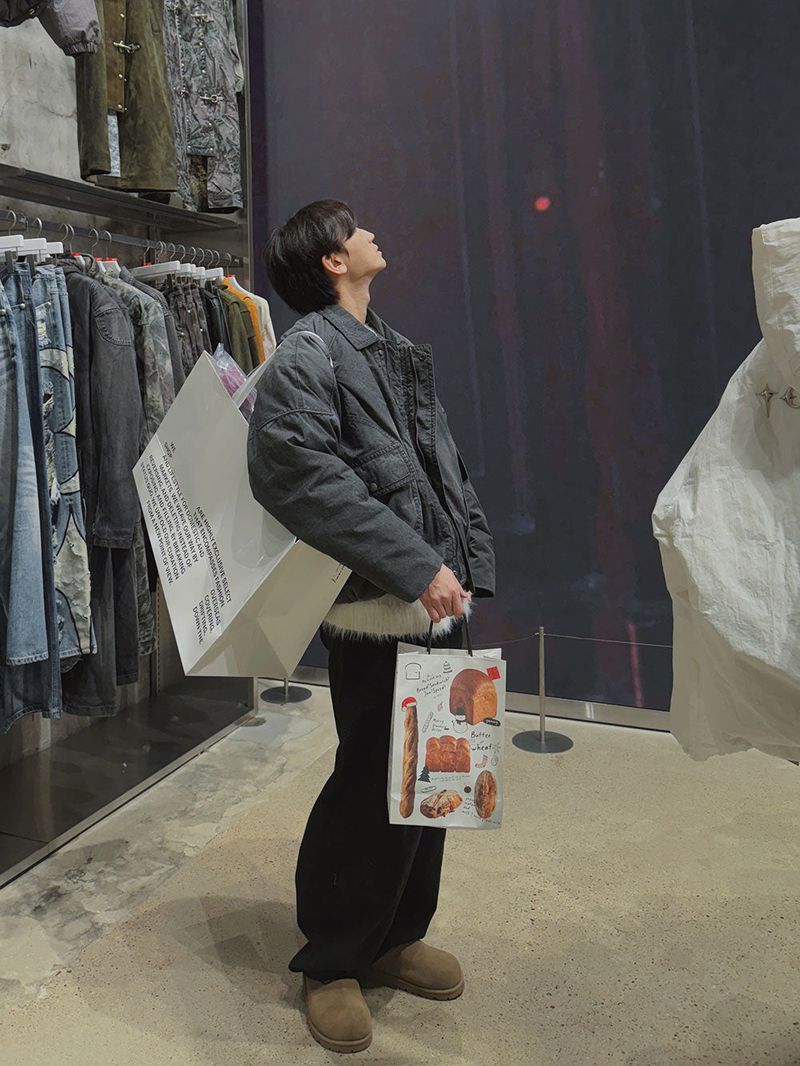 3 TAP Epic Washed Puffer Jacket