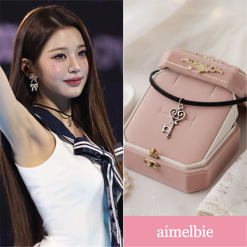 aimelbie(アイメルビー)の「ハートキーチョーカーネックレス(アクセサリー)」