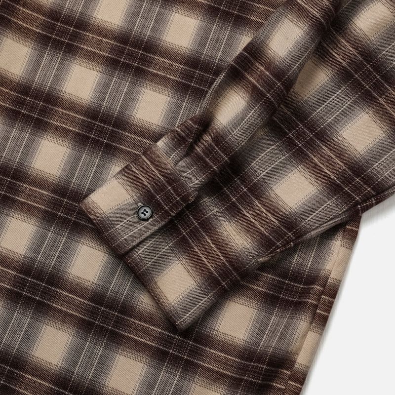 [premium] jack check overfit shirts