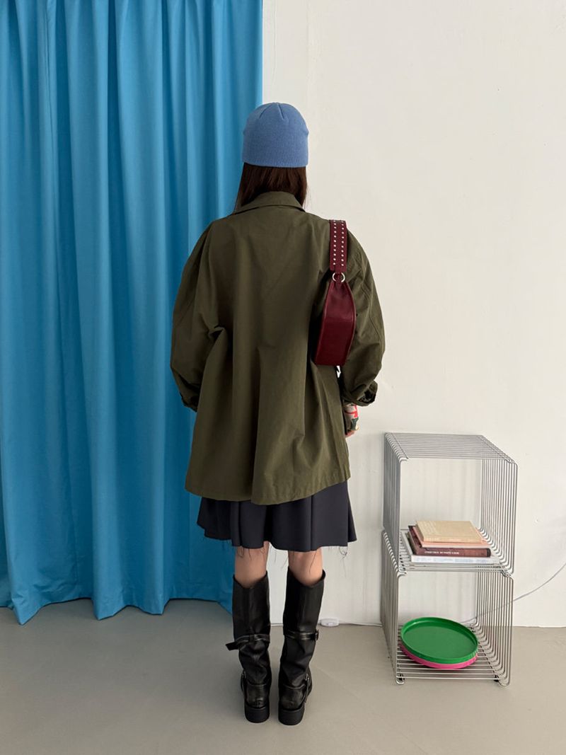 washed long boots ( soft type)