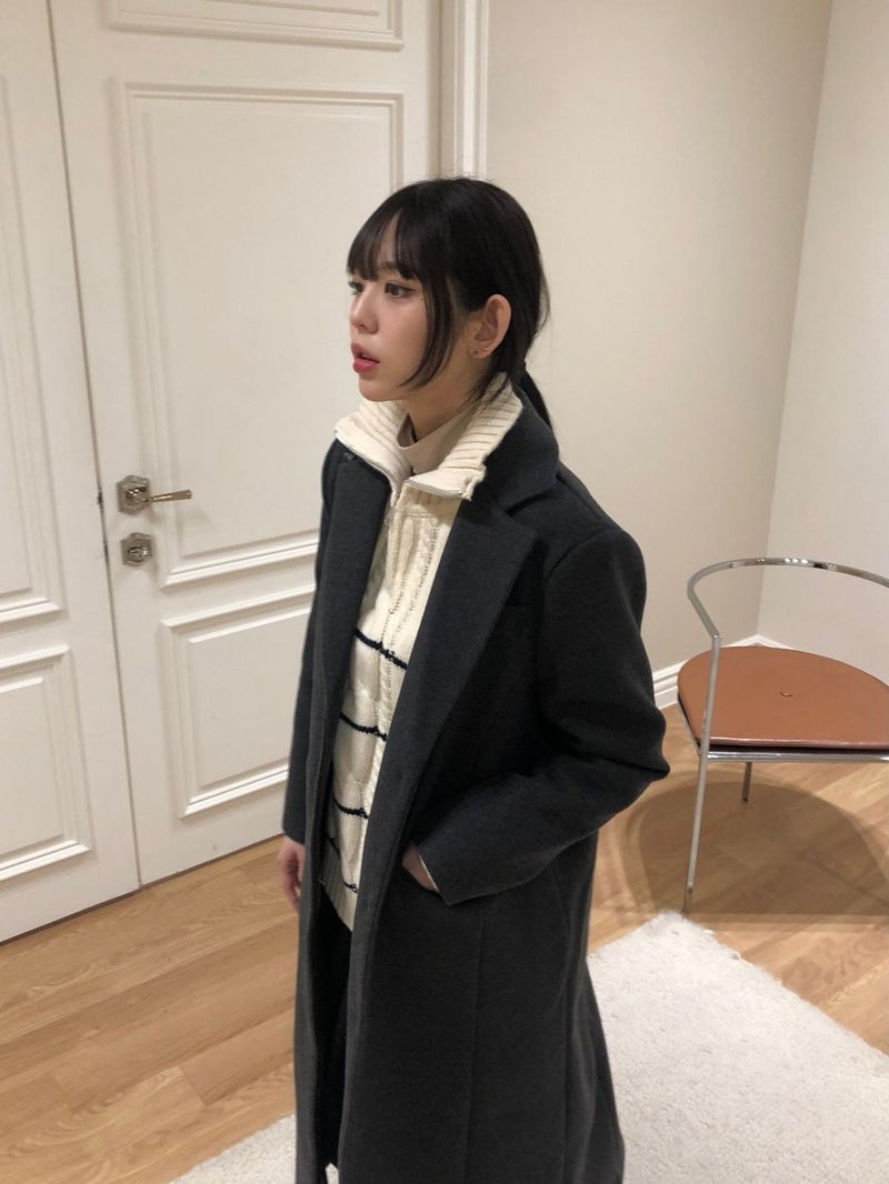 Serac zip-up knit