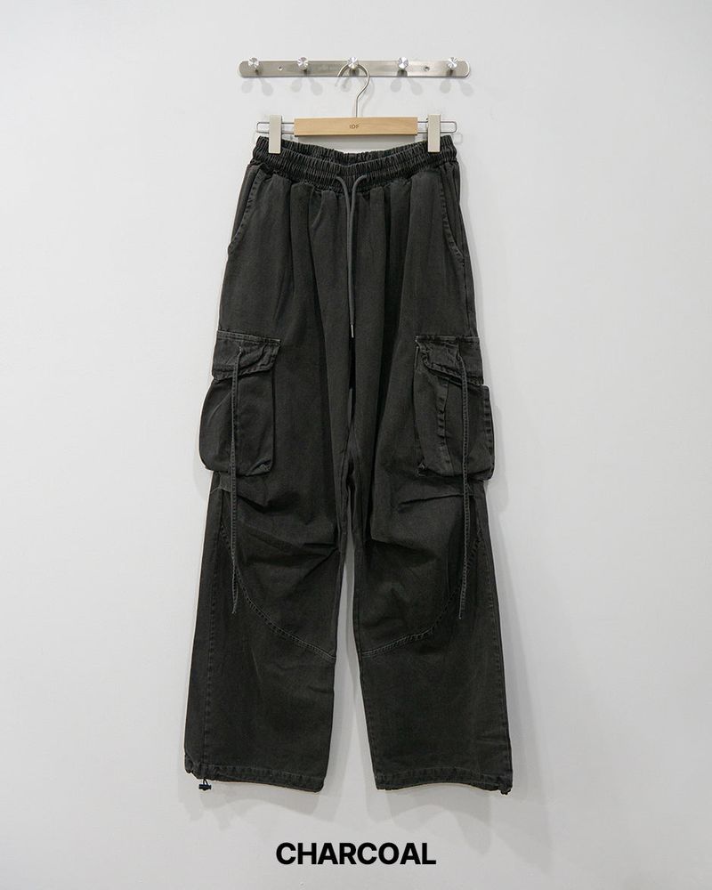 Rope Washing Cargo Pants