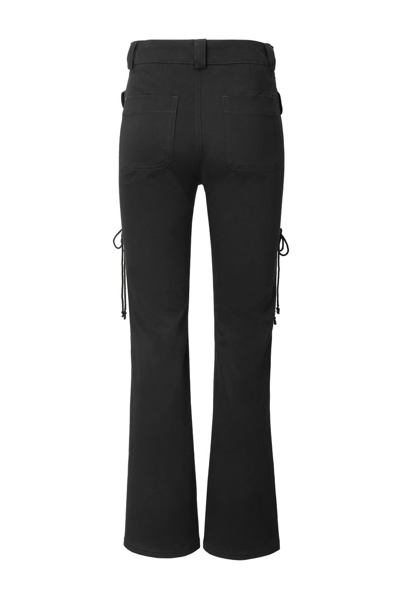 Lace up cargo pants