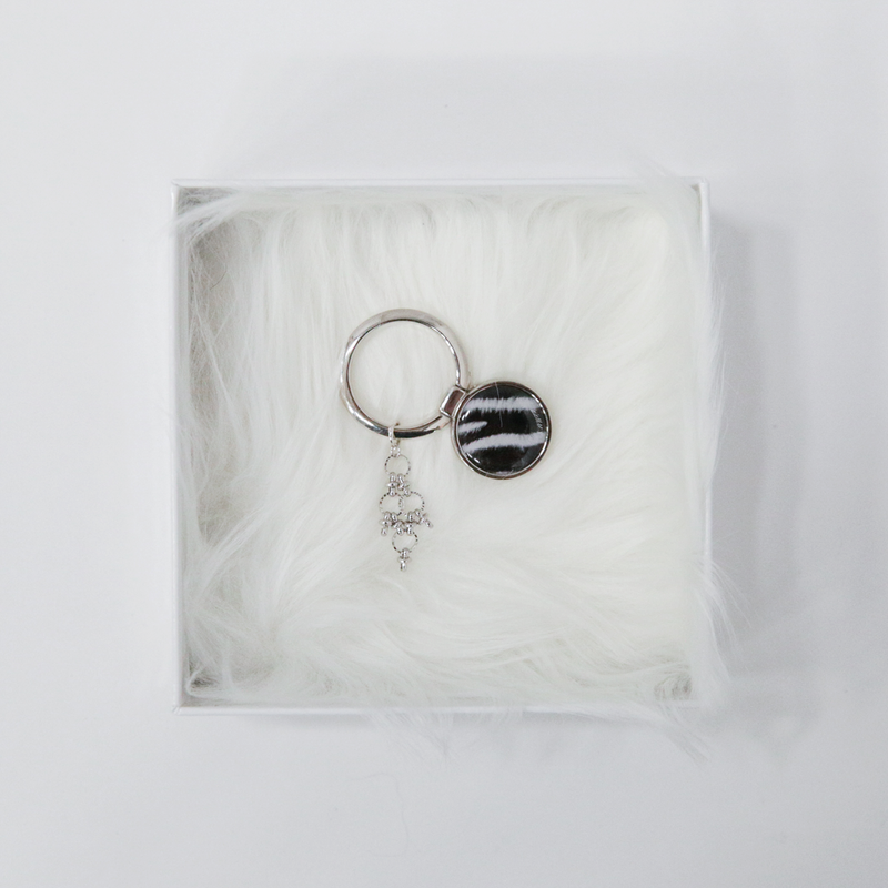 animal wool ringtok - zebra
