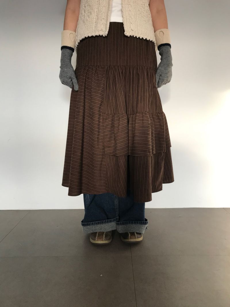 [MD Pick]Lunatic Unbalanced Skirt
