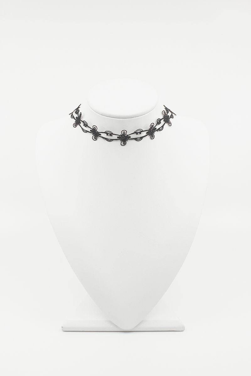 MIAE（ミアイ）の「Me愛 - 暮月チョーカー (Black/White)（アクセサリー）」