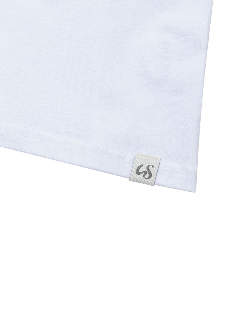 UNBALANCE BUTTON SHOULDER TOP(WHITE)