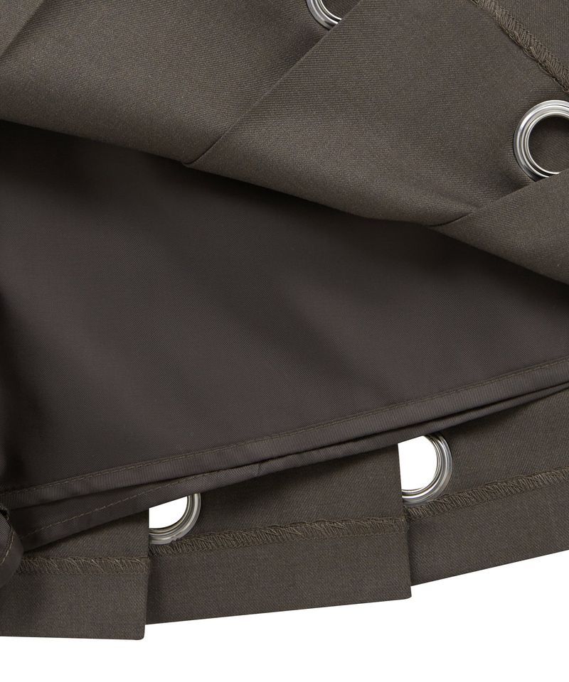 eyelet skirt (brown)