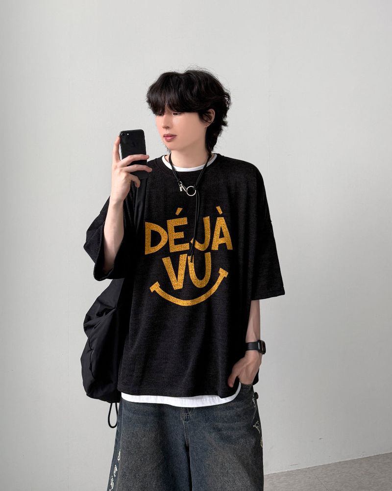 Dejavu Over Half Knit