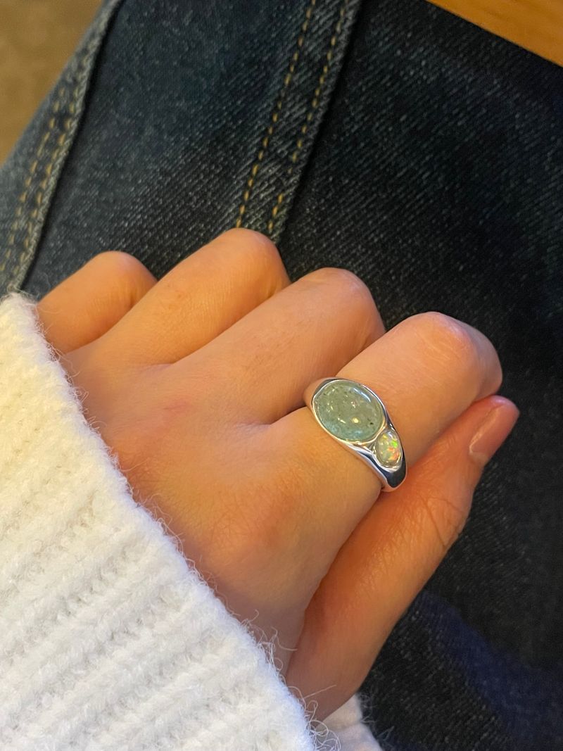 Shine leaf Ring
