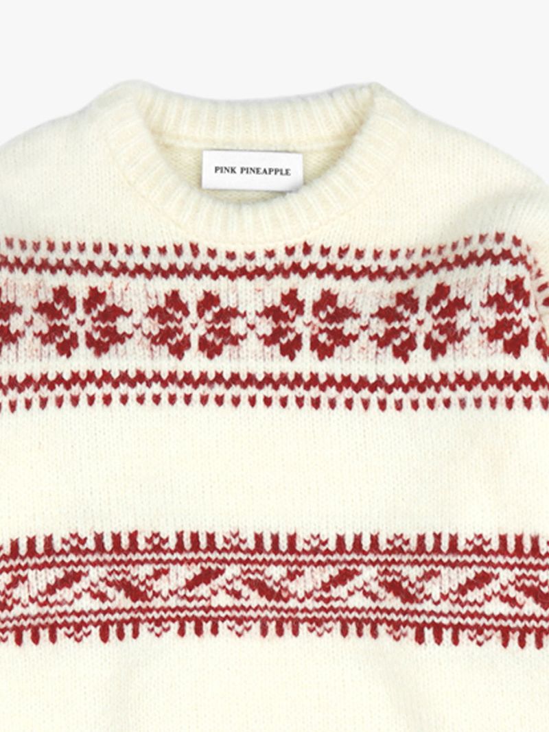 SNOWY BERRIES SWEATER