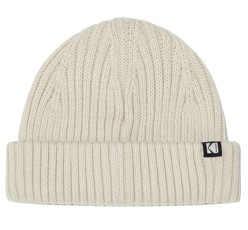 RAINBOW SHORT BEANIE【IVORY】