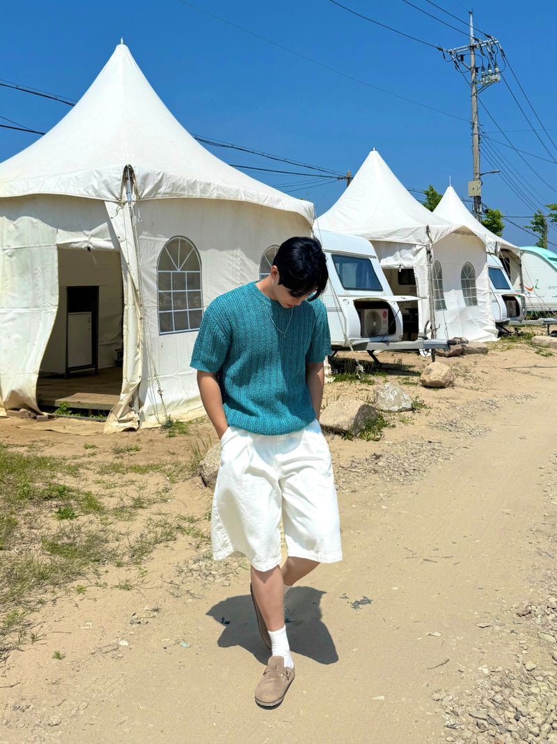 Goat burmuda pants