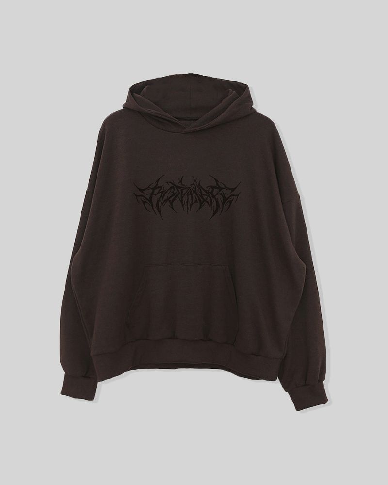 Cable Paint Over Hoodie