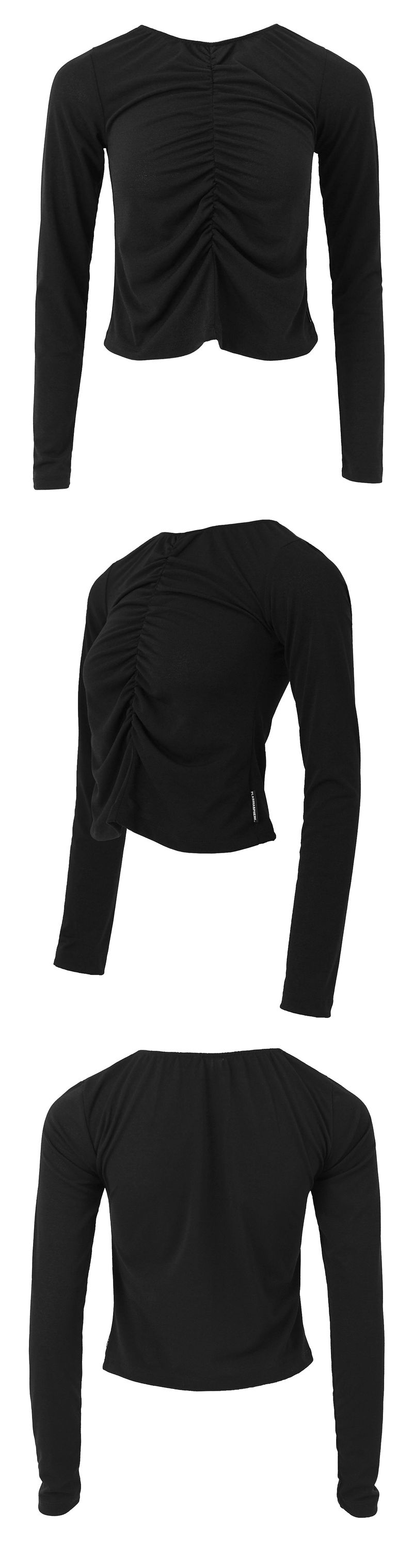 GROOVE T-SHIRT IN BLACK 