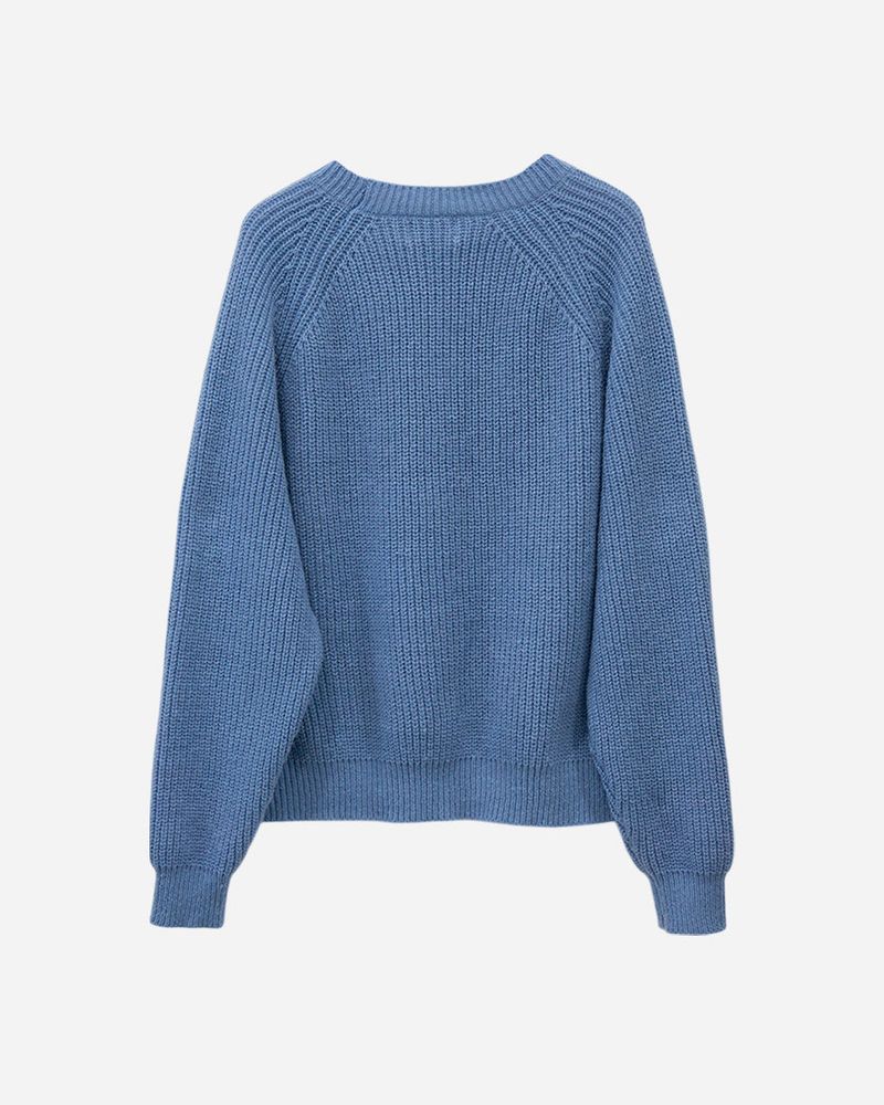 Zimb Printed Crack Knit