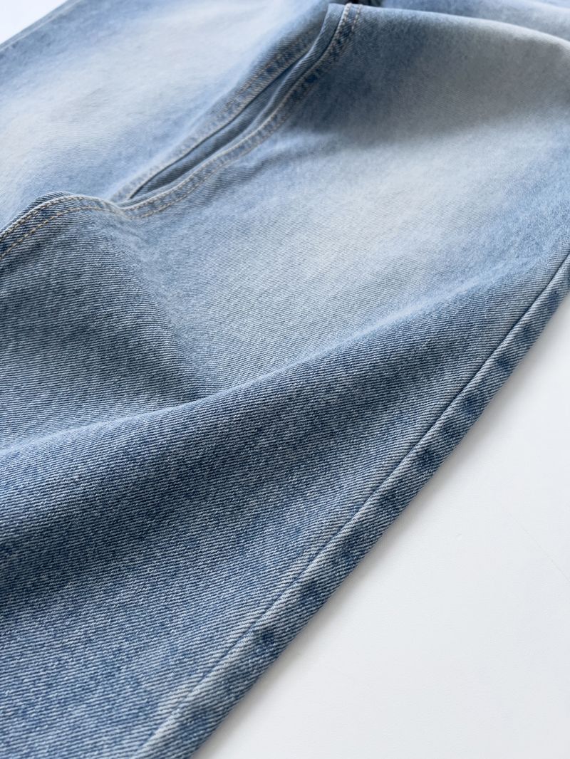 Ross Brush Semi-bootcut Denim Pants