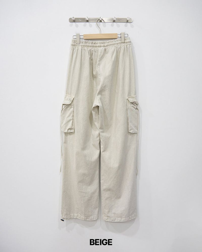 Rope Washing Cargo Pants