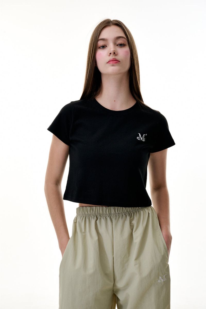 MUCENT SMALL LOGO T (Black)