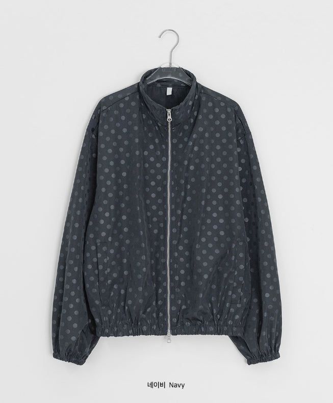 Hapeul Two-Way Dot Windbreaker