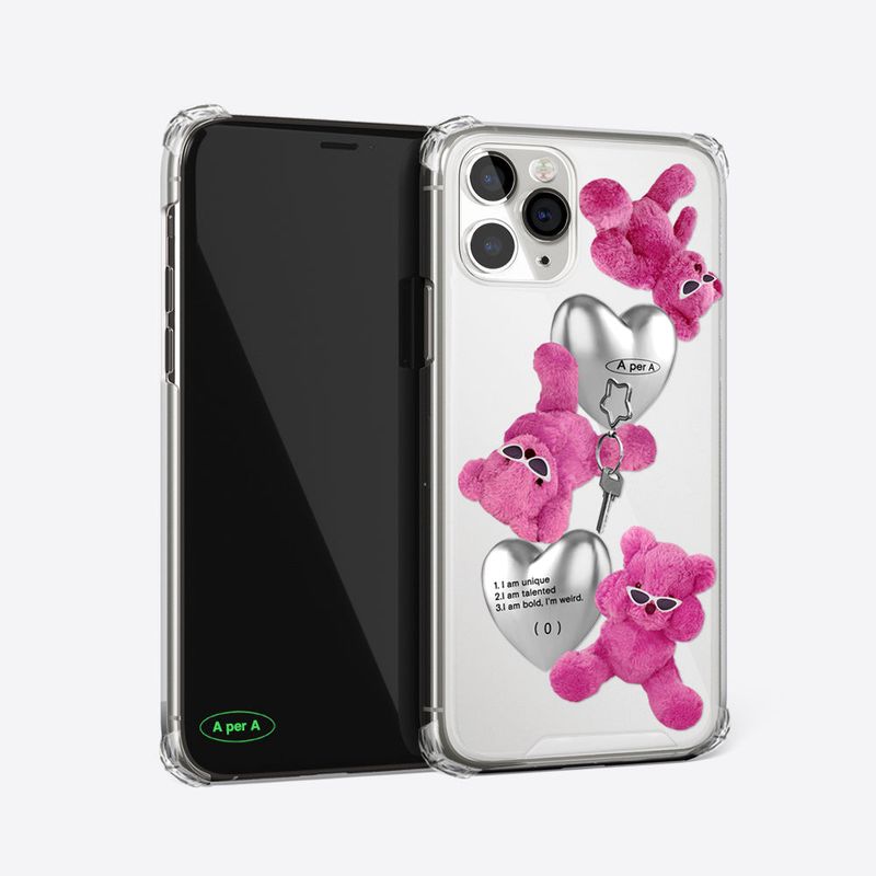Goggles PINK Bear n Key