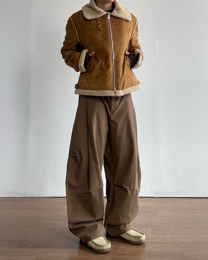 Tony Curved Cotton Pants