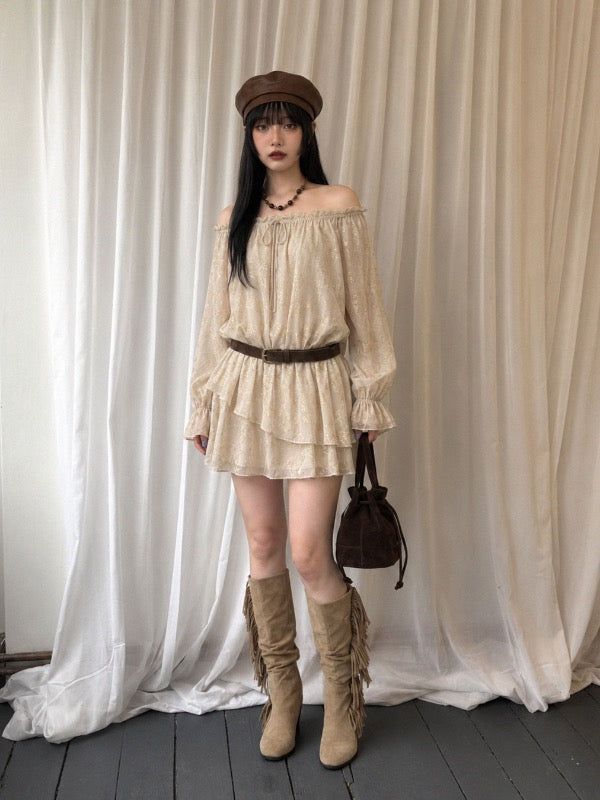 VIVIC（ビビク）の「アーケイディアン シアー ベルテッド ドレス（ワンピース/ドレス）」
