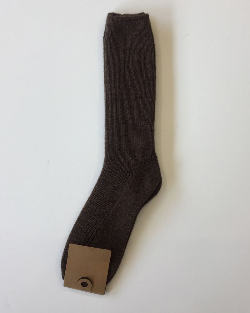 Ribbed Fine Wool Socks (4color)