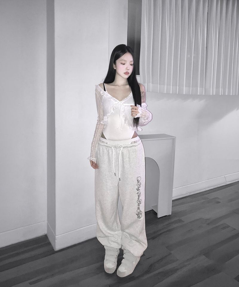 lace bodysuit (4colors)
