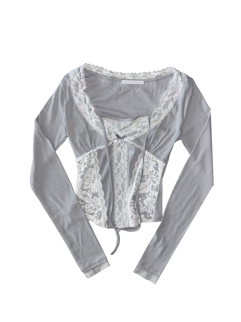 roomie lace top(4color)