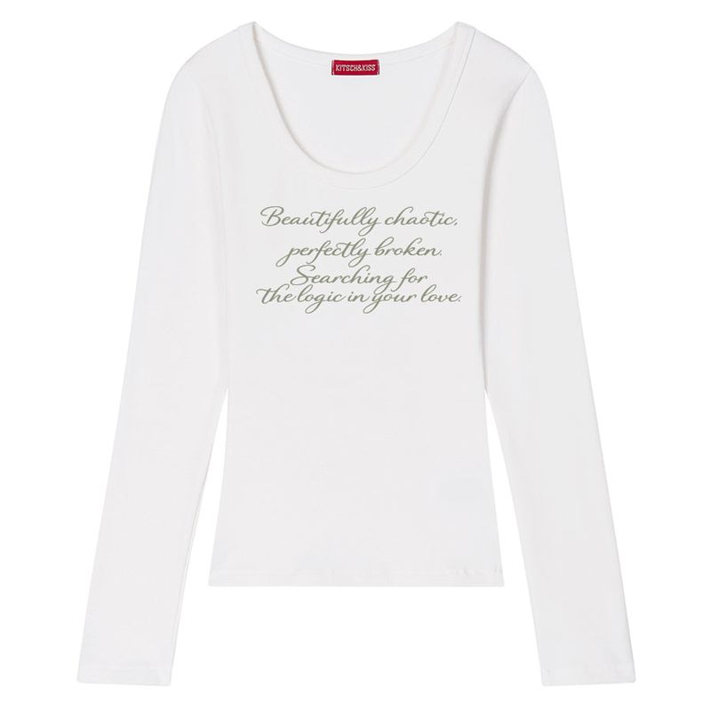 BEAUTIFULLY U-Neck Long Sleeve (SULKNK-102)