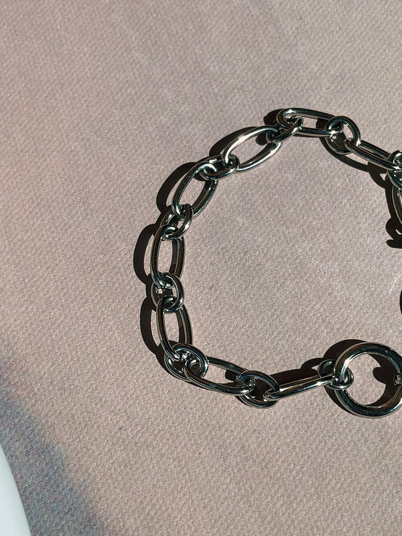 ASCLO Triple Ring Chain Bracelet