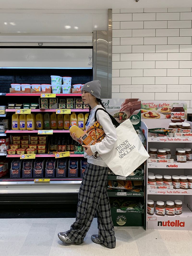 TRENDY APPAREL（トレンディー アパレル）の「[MADE] Vino Checkered Banded Waist Pants（Pants）」