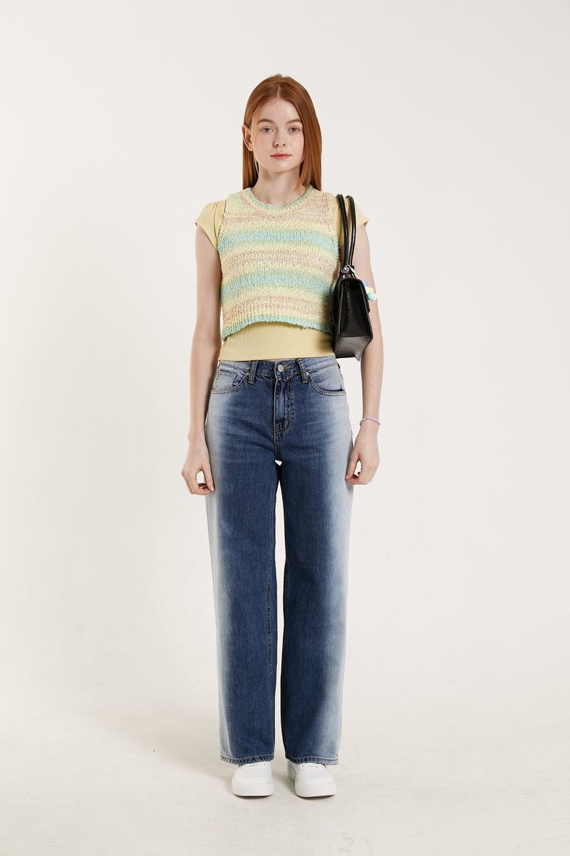 BUDDY CROPPED SLEEVELESS