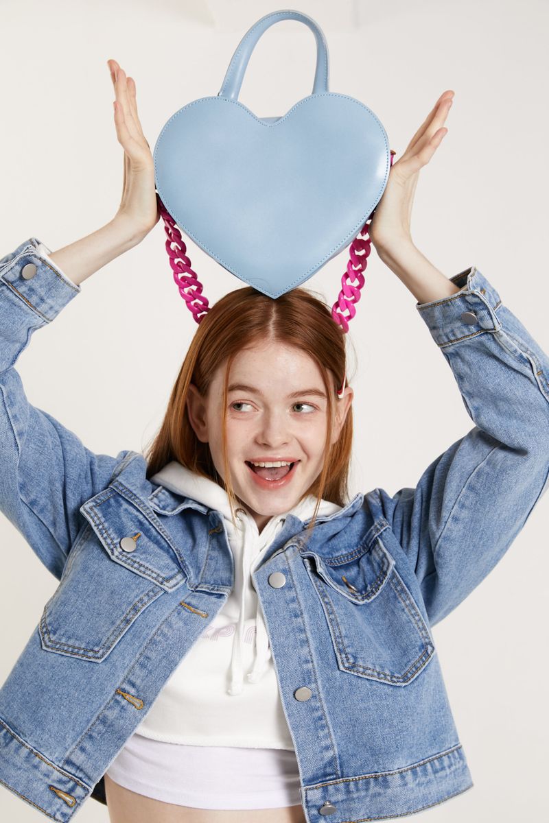 PINK PINEAPPLE（ピンクパイナップル）の「BOLD HEART BAG（Bags）」