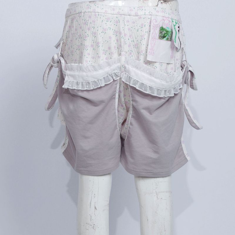 grandma‘s floral split shorts