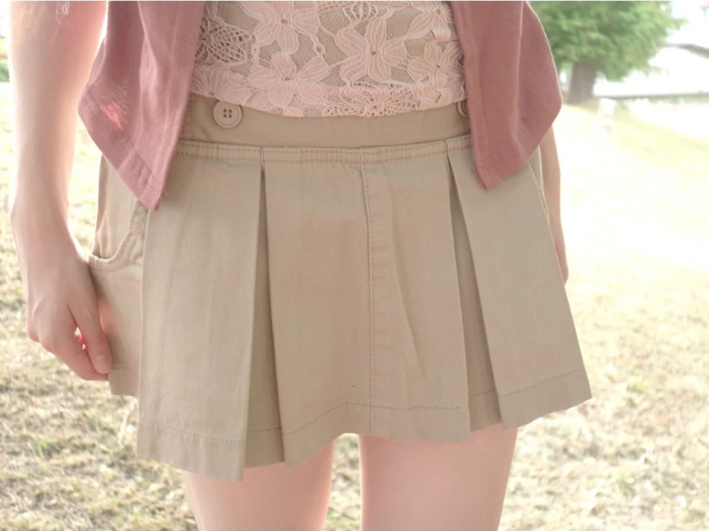 pretzel skort