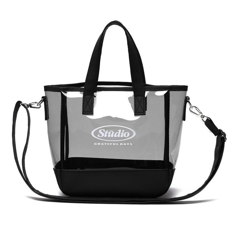 ODDSTUDIO X UNION OBJET PVC CIRCLE LOGO MINI CROSS BAG - 7COLOR