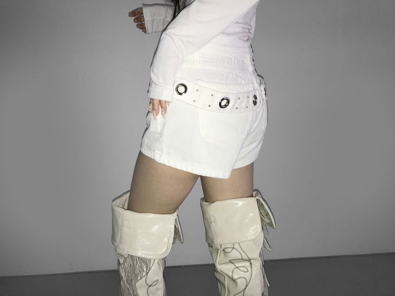 1733 back slop shorts(2 color)