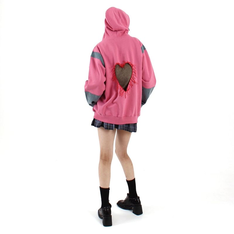 LoveSick Hood Jacket (Pink)