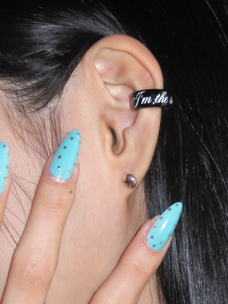 [925silver] Screw piercing