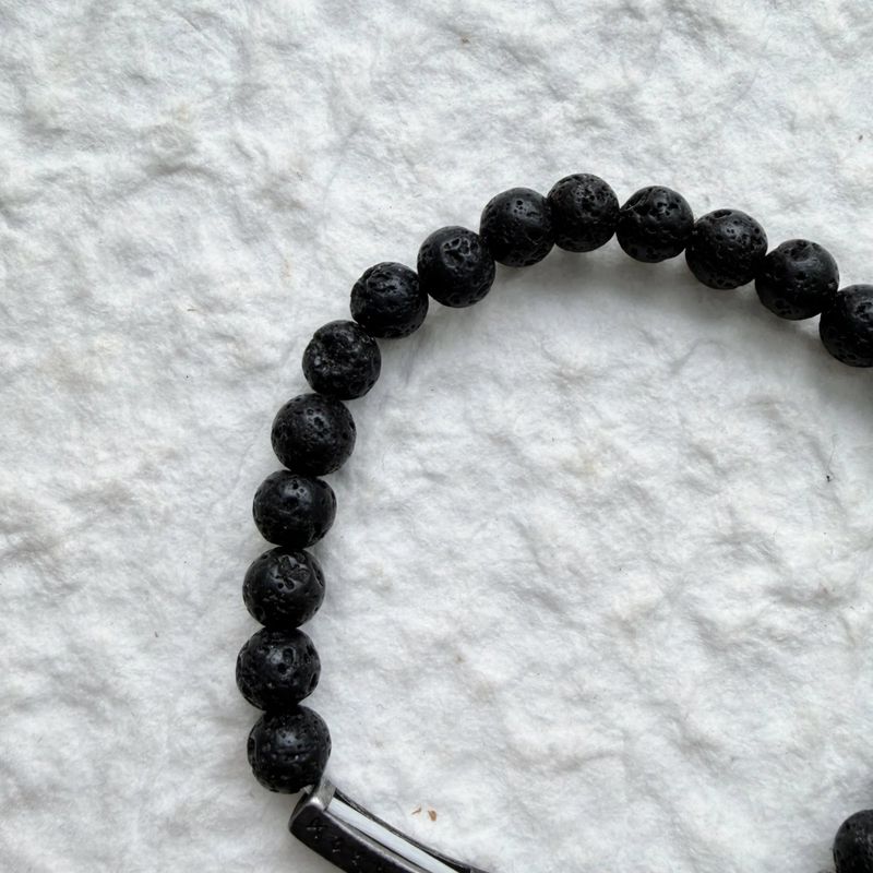 Obsidian Rune Bracelet