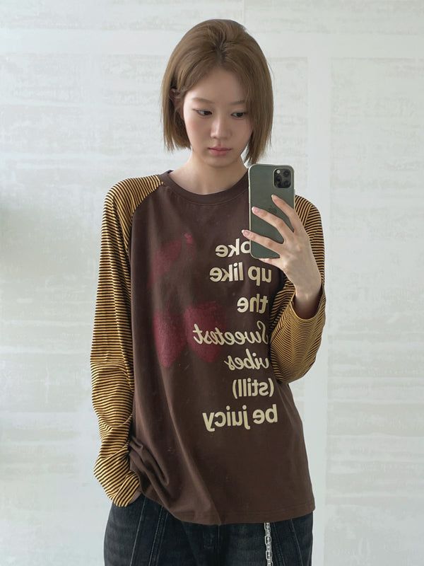 Woke Raglan Overfit T-shirt